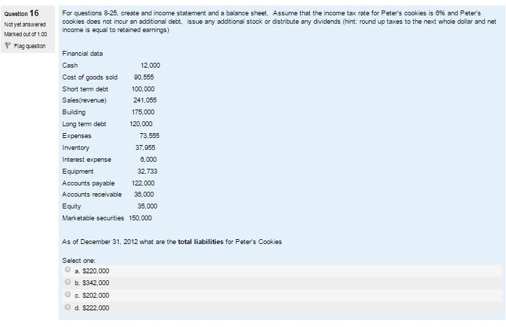 cookies is 9% and Peter s cookies does not incur an additional