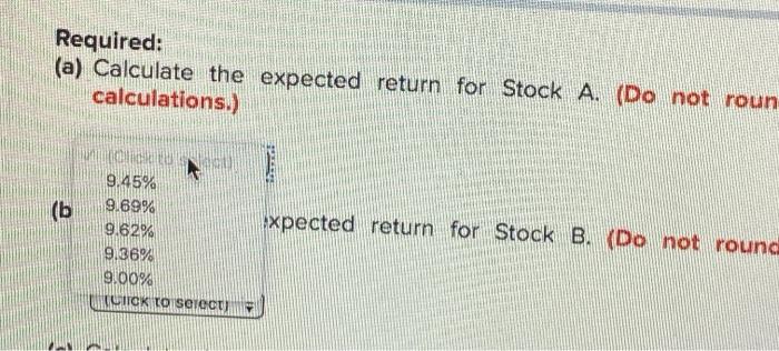 Rate of Return if State Occurs State of Economy Recession Normal Boom