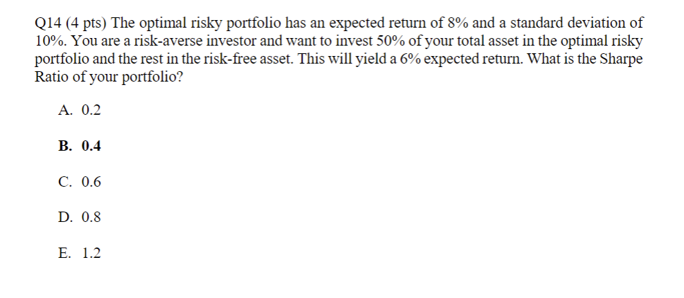 Help! Please show work!! Answer is B, but I'm struggling to come