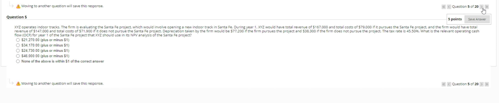 Energy Solutions Corporation, are considering project A, which is believed by all