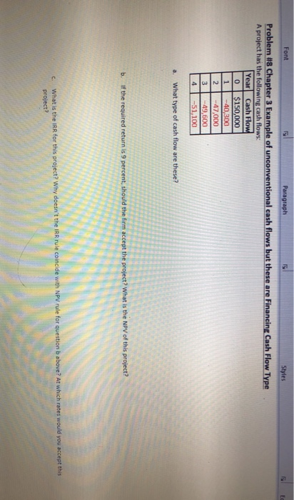 i need formulas in excel Font Paragraph Styles Problem 118 Chapter 3