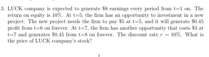 it reaches maturity stage. Its dividend today is $5. The dividends are