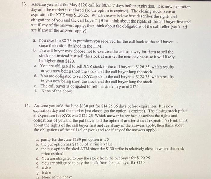 13 and 14 i keep getting wrong need help with them 13.
