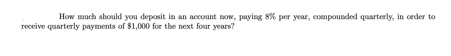  How would I solve this using a TVM calculator? Thank you!