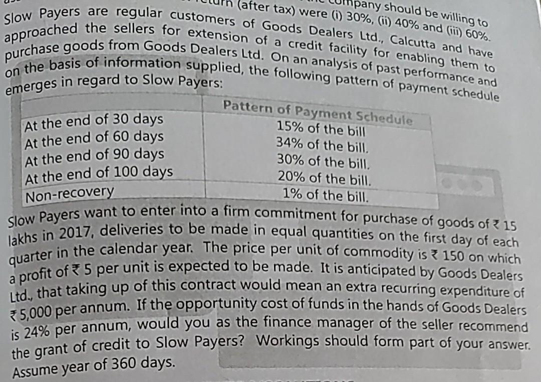  don't copy answer from Chegg...I will report against your answer npany