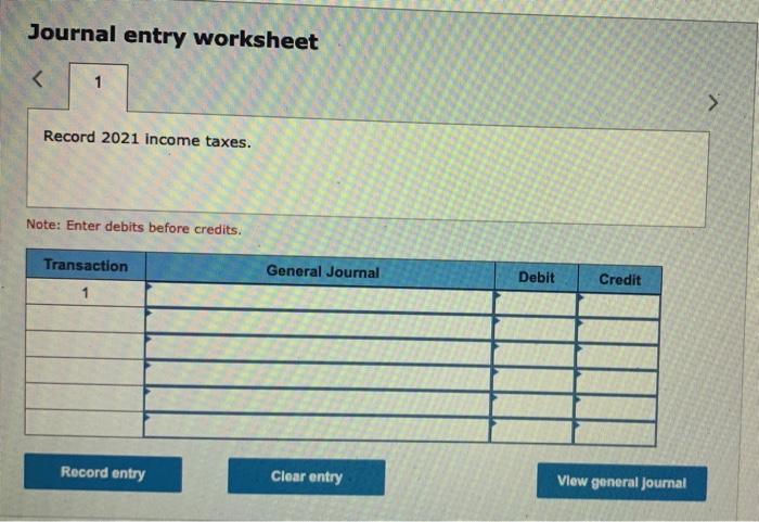 31, 2021, temporary differences were associated with the following future taxable (deductible)