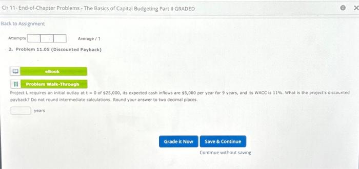 Project L requires an initial outiay at t=0 of $68,000, its expected