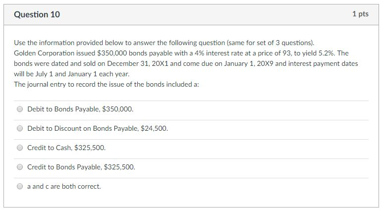  Use the information provided below to answer the following question (same