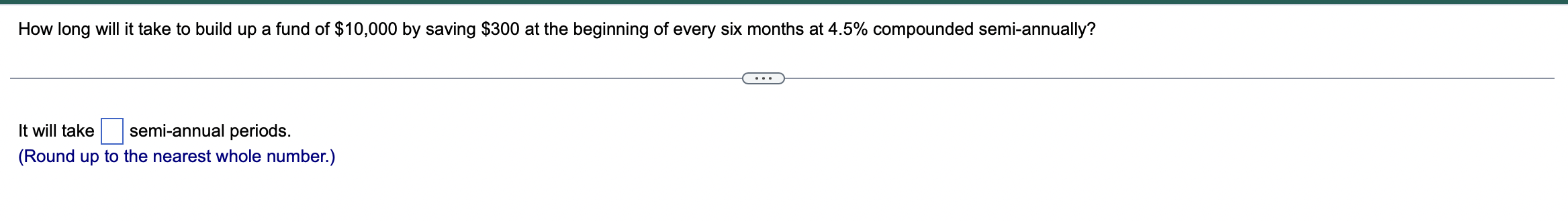 Please do this 3 questions 1) 2) 3) How long will it