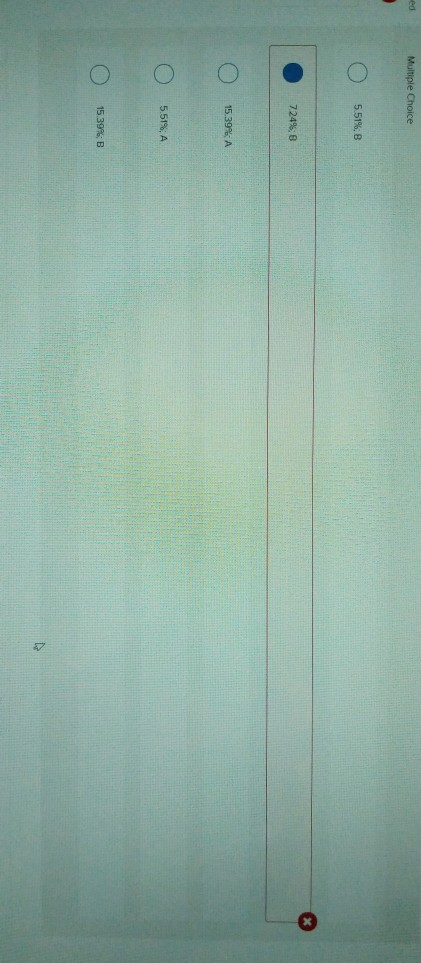 crossover rate between these two projects is ___percent and Project is greater