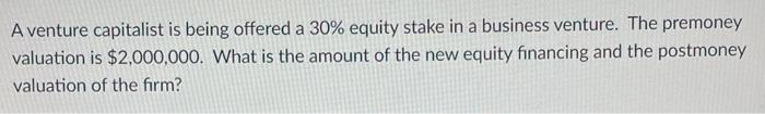 be $100,000,$125,000 and $150,000 over the next three years. The enterprise value
