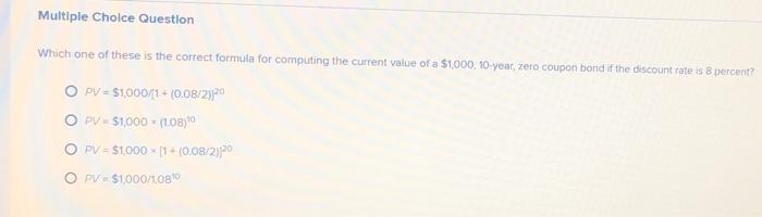which one of these is the correct formula for computing the current
