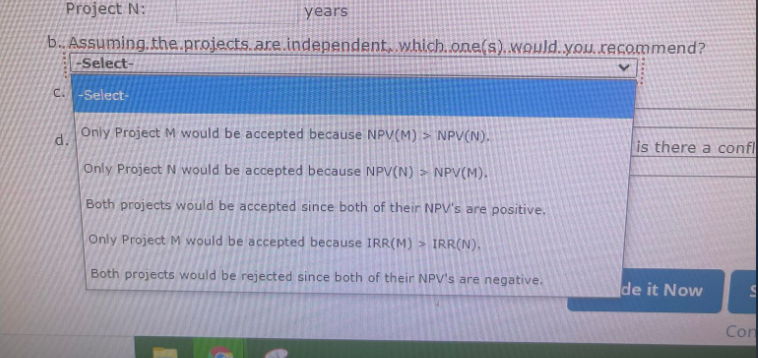 this year's capital budget. After-tax cash flows, including depreciation, are as follows: