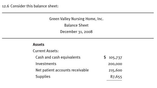 PLEASE ANSWER QUESTION 12.6 IN DETAIL WITH JUSTIFICATIONS (BELOW) . REFERENCED TABLE