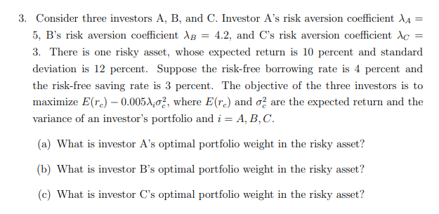 Please help me to solve this finance question. = = 3.