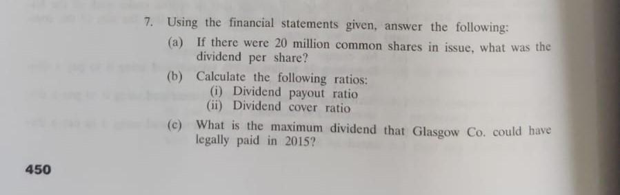 Ch 14 Q7 Please provide the answer for this question along with