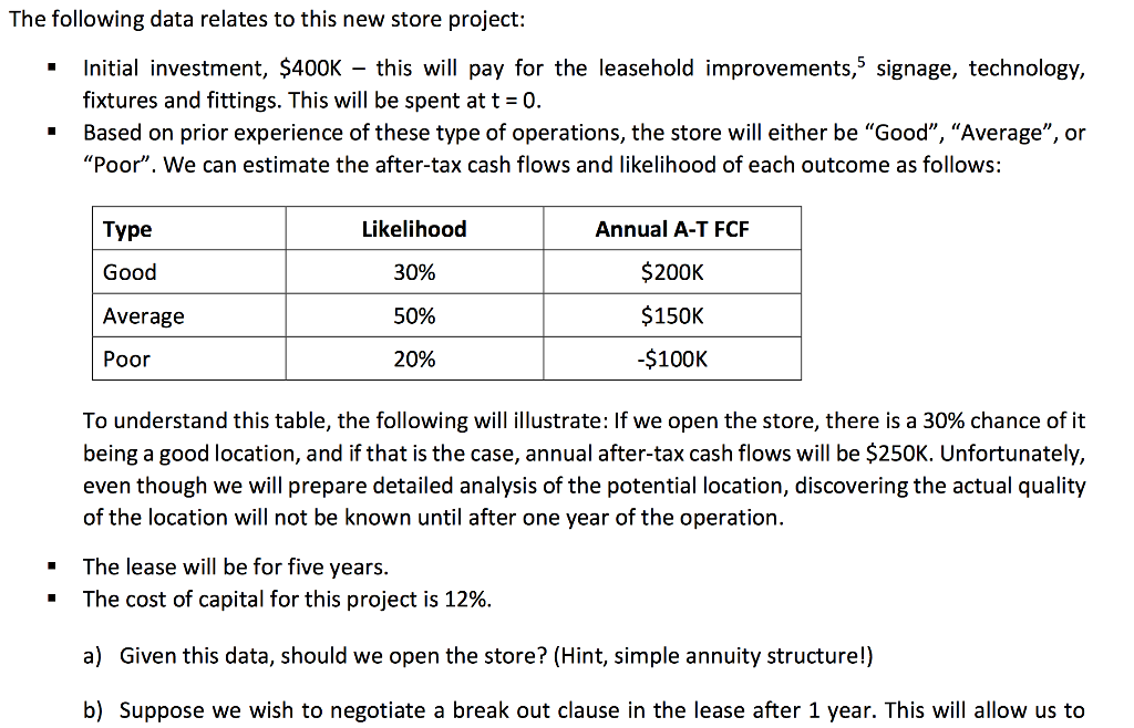 retail store, "E-bay Store"4. You do not intend to OWN the retail