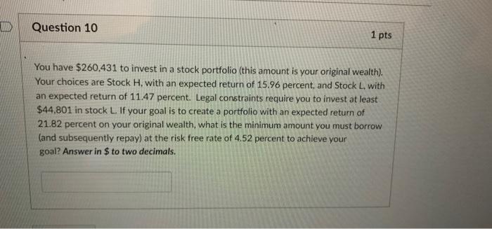 each state: State Prob. of State A B C Boom 20% 0.32