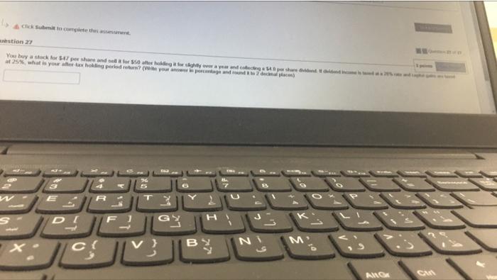  & Click Submit to complete the assessment. estion 27 You buy