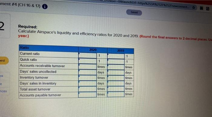 (millions of $) 2020 2019 Cash $ 64 $15 Accounts receivable (net)