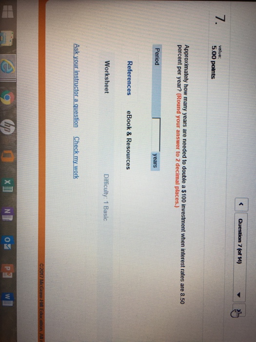  Approximately how many years are needed to double a $100 investment