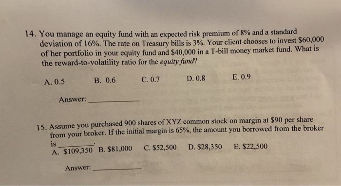 can someone please help me with these 2 questions ? 14. You