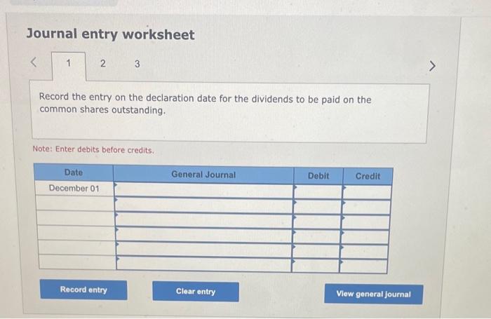 answer the questions that follow. Required: 1. Calculate the number of outstanding