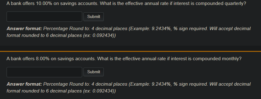 Question 1 A -B down below thank you ! A bank offers