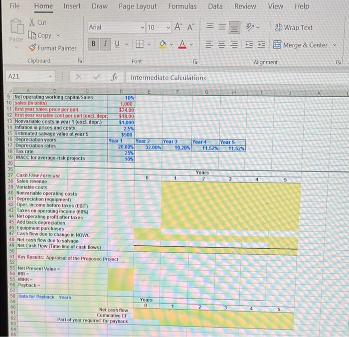 File Home Insert Draw Page Layout Formulas Data Review View Help
