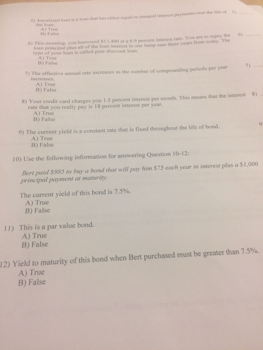  Amortized loan is a loan that has either equal or unequal