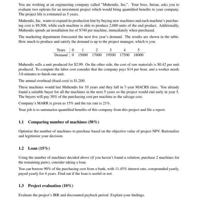 only need help for 1.4, please step by step. You are working