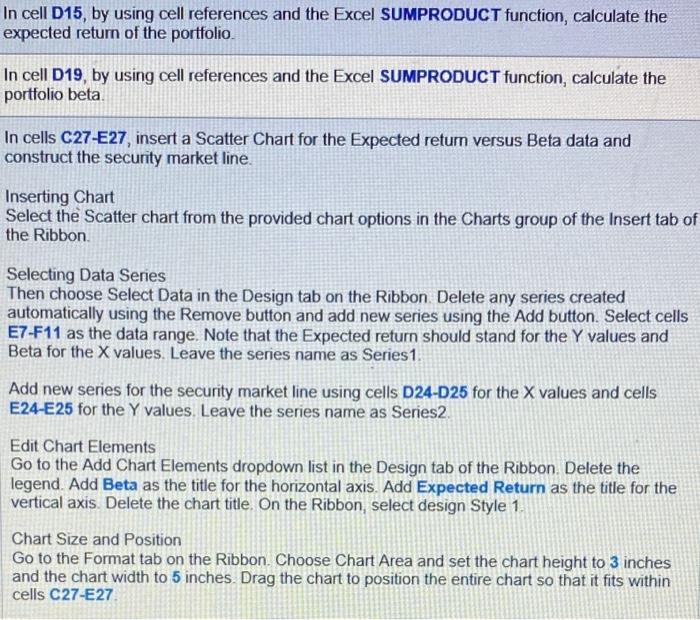 thumbs up if solved coreectly. Ty In cell D15, by using cell