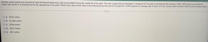  question: 1 point(s) possible Submit test Nuclear power plants are required