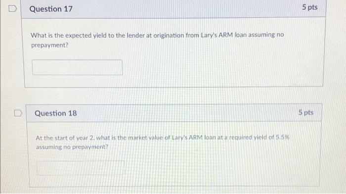please answer question 17 and 18 that refers back to question 16