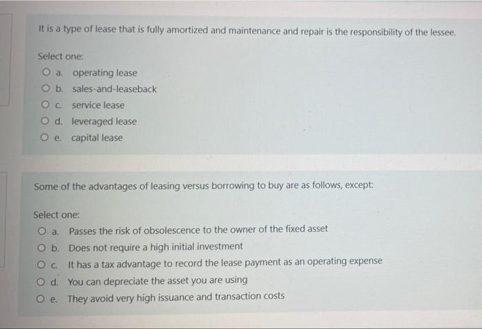 is 12% each and have the following projected cash flows: Year Project