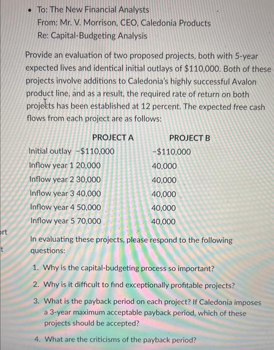 356 and 357. This Mini Case is available in MyLab Finance. Your