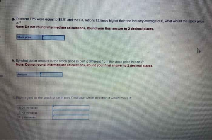 expected to grow at a constant rate of 5 percent over the