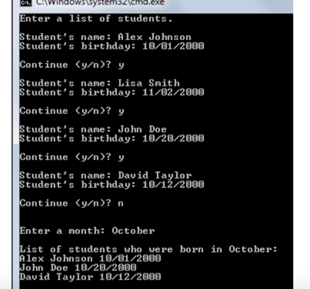 has a name and a birthday. Make a vector vector friends ;