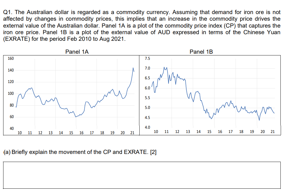 PLEASE EXPLAIN USING SIMPLE WORDS. NO CALCULATIONS ARE REQUIRED. EMPHASIS ON STATIONARITY