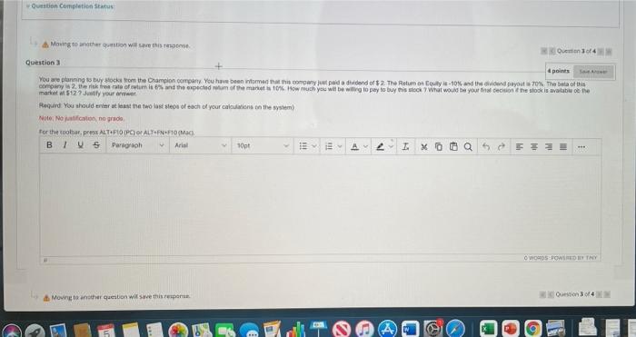 please as fast as possible Ouestion Completion Status A Moving to the