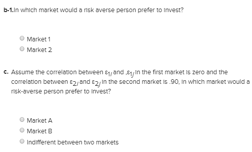10 percent. There are many securities in each market; thus, you can