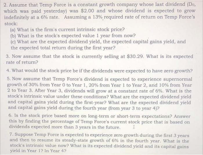  please show all calculations and formulas i need help with problmes