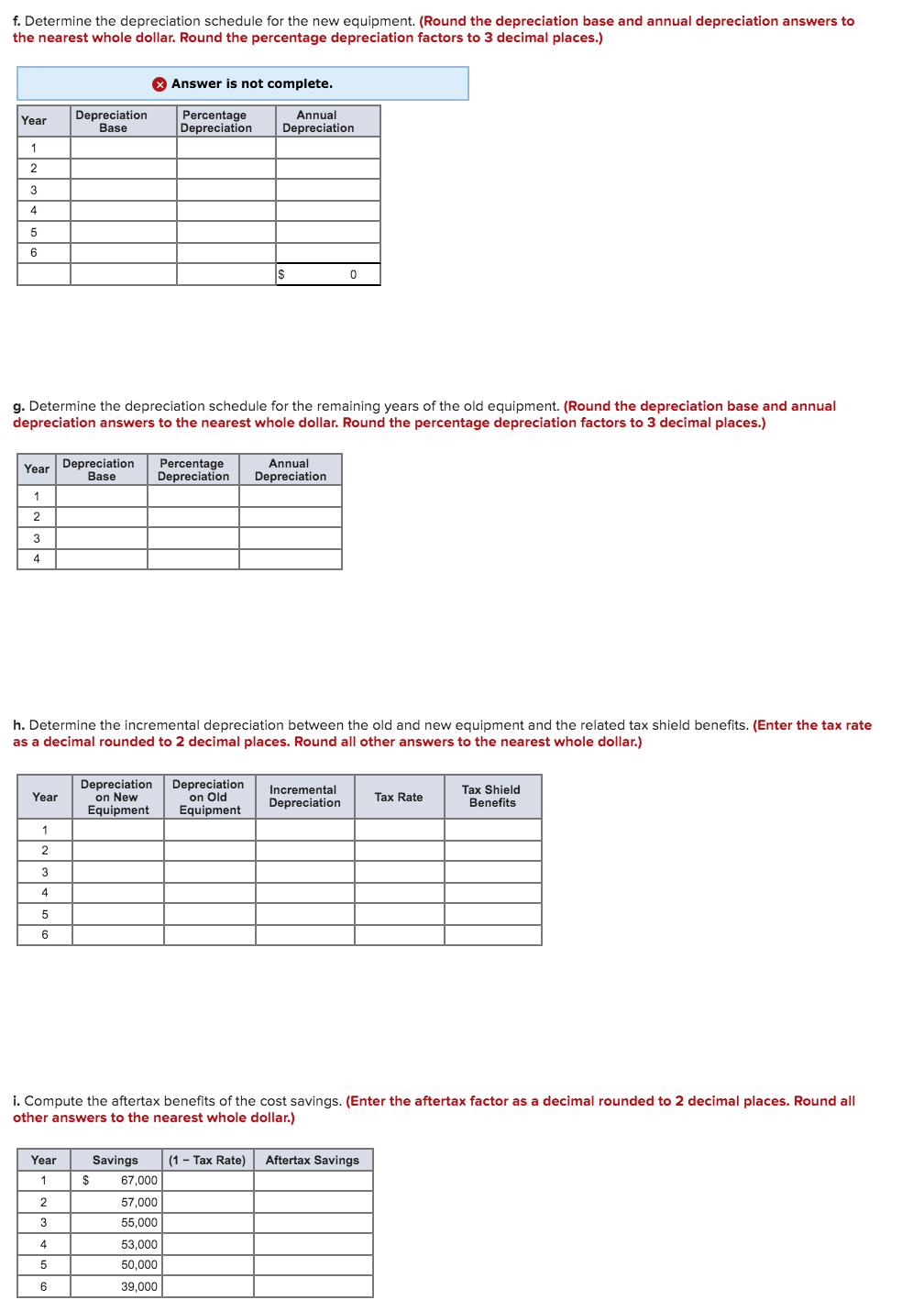 ago for $90,000. The equipment falls into the five-year category for MACRS
