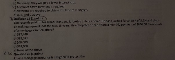 at the end of the lease l length of the lease Question