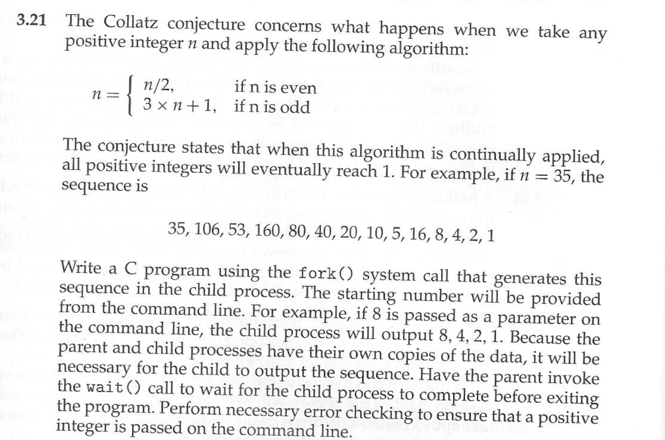 } n = atoi(argv[1]); /* add your code below, following the code