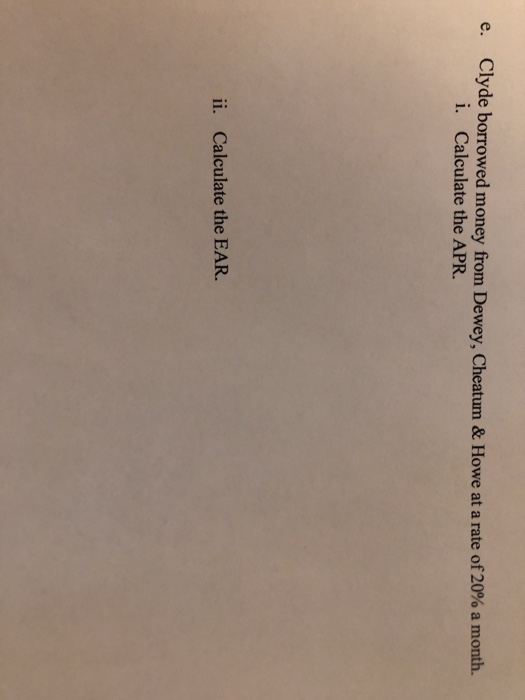 2 decimal places, such as 5.25%: a. Abe has a credit card