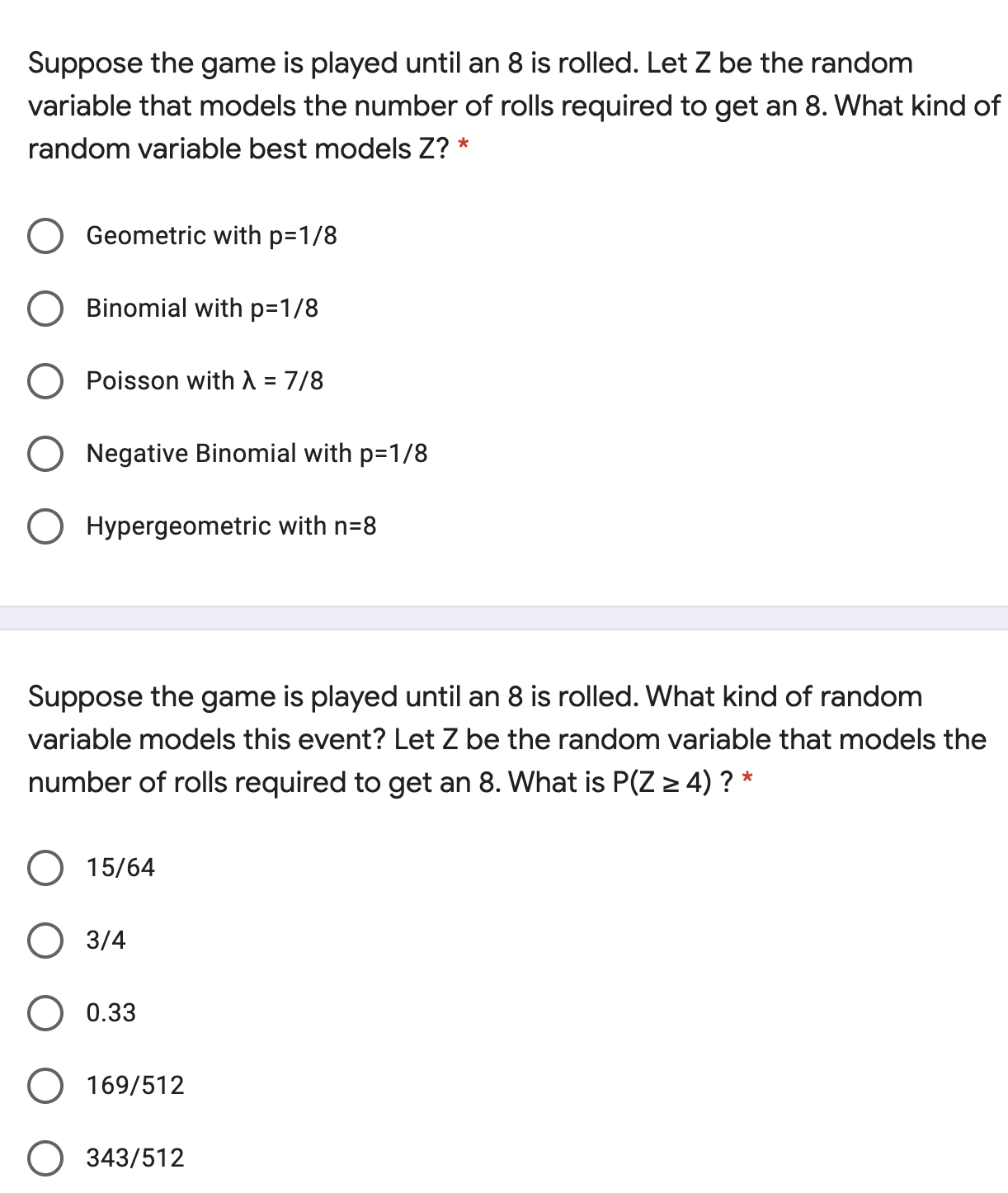 pictured below. The player rolls the die. The player loses $6 if