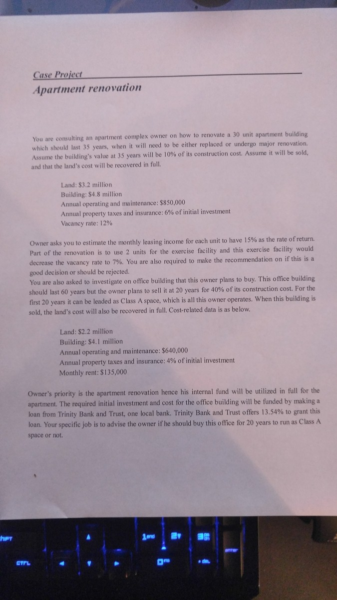 Can anyone look at this case study. I am lost. You are