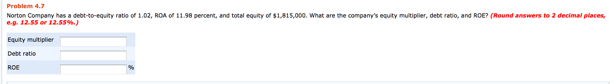 ratio of 1.9, inventory turnover of 5.6, and a current ratio of