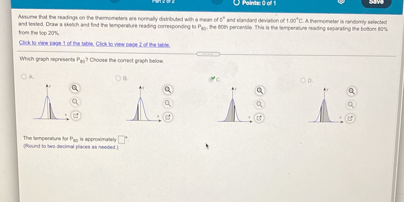 Can you please help me answer the temperature for that thank you